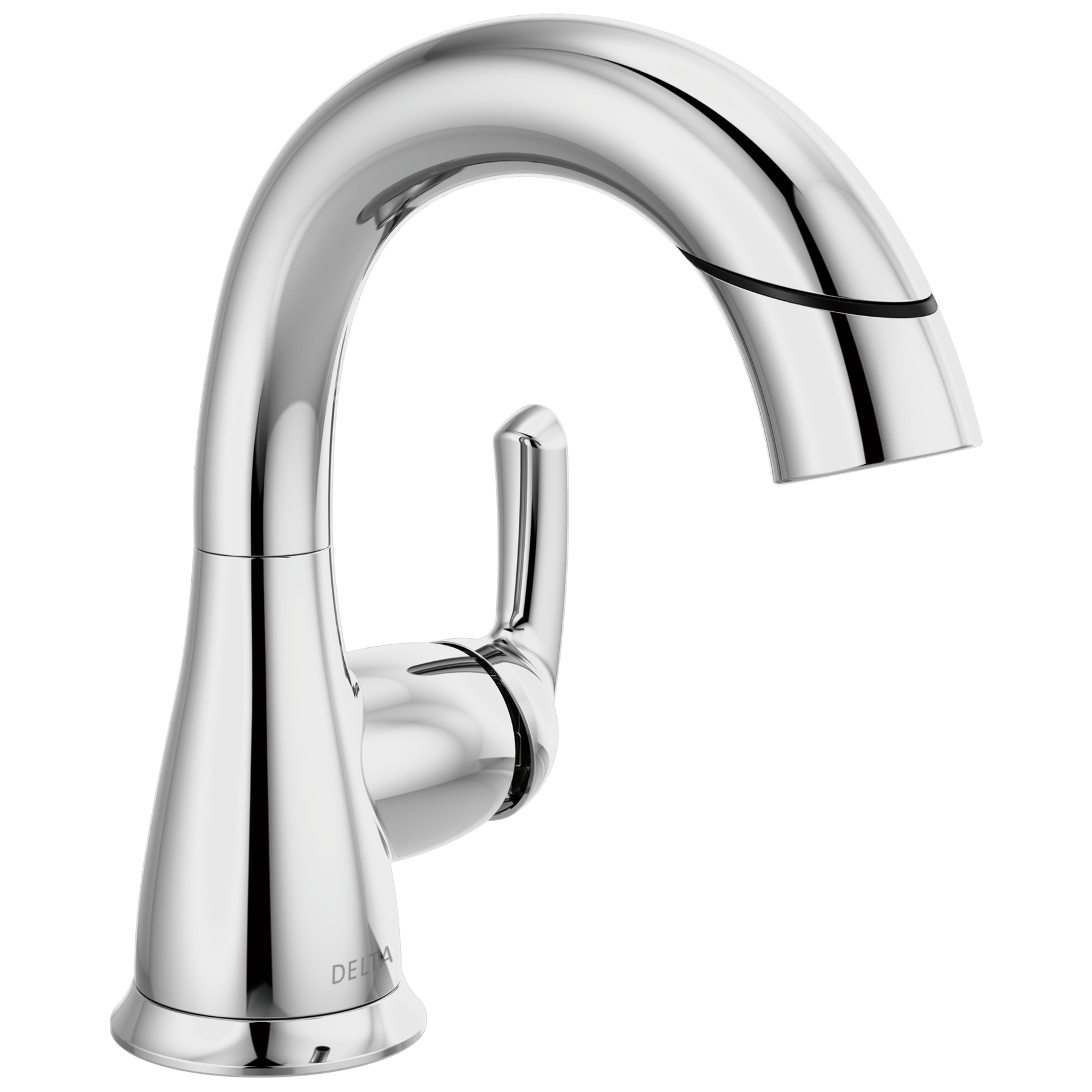 Single Handle Pull-Down Bathroom Faucet