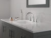 Two Handle Widespread Pull-Down Bathroom Faucet