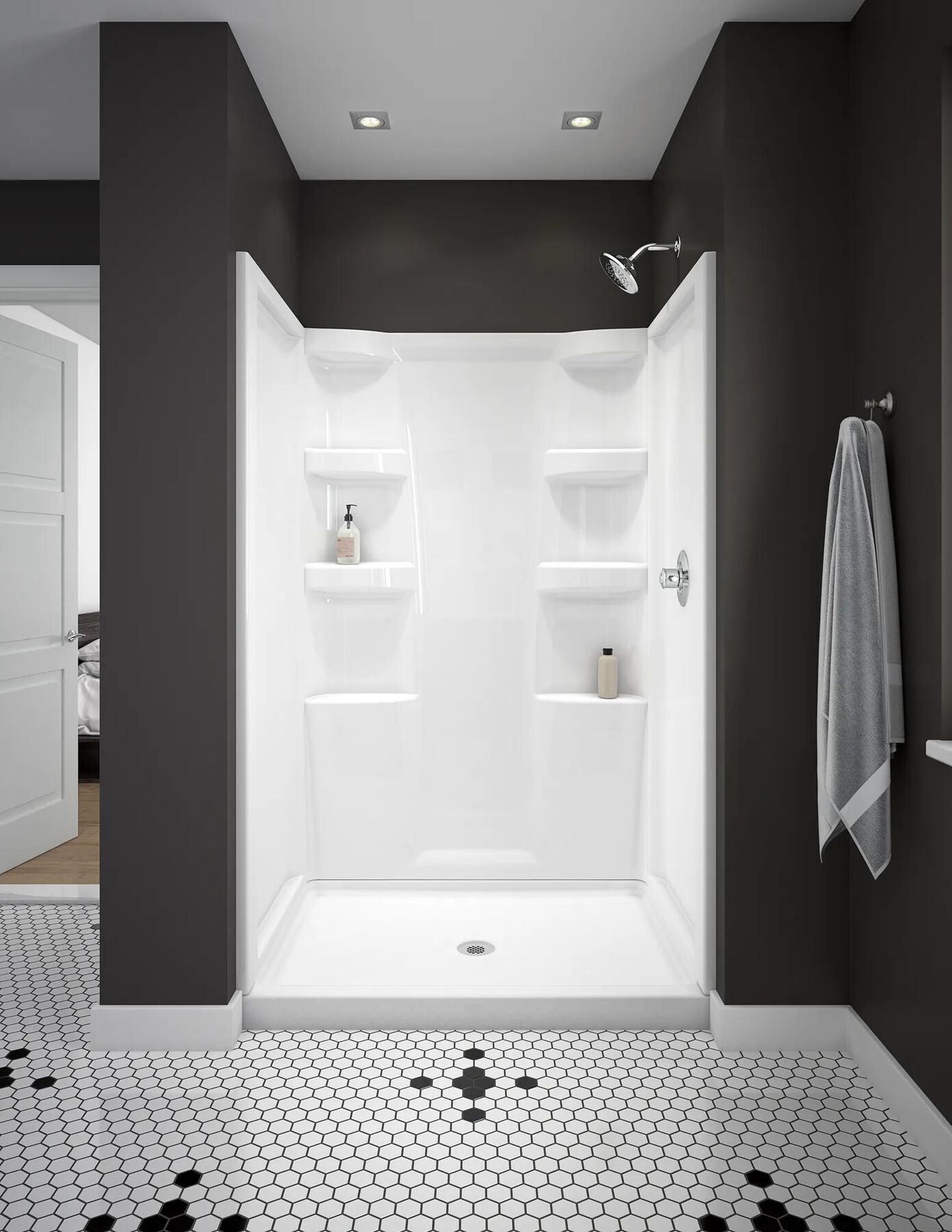 ProCrylic 48 in. Shower Surround