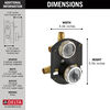 Rough-In MultiChoice Integrated Diverter (Recertified)