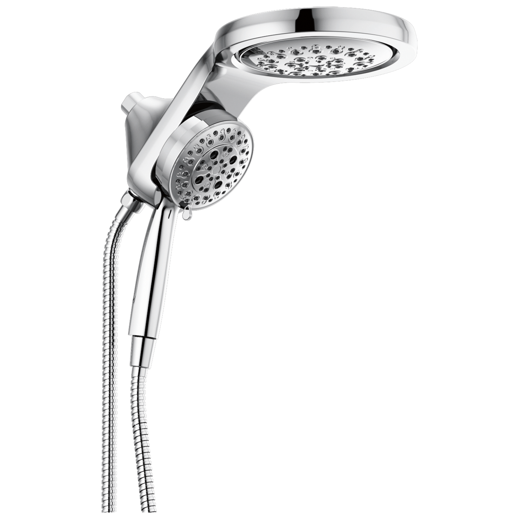 HydroRain® H<sub>2</sub>Okinetic® 5-Setting Two-in-One Shower Head