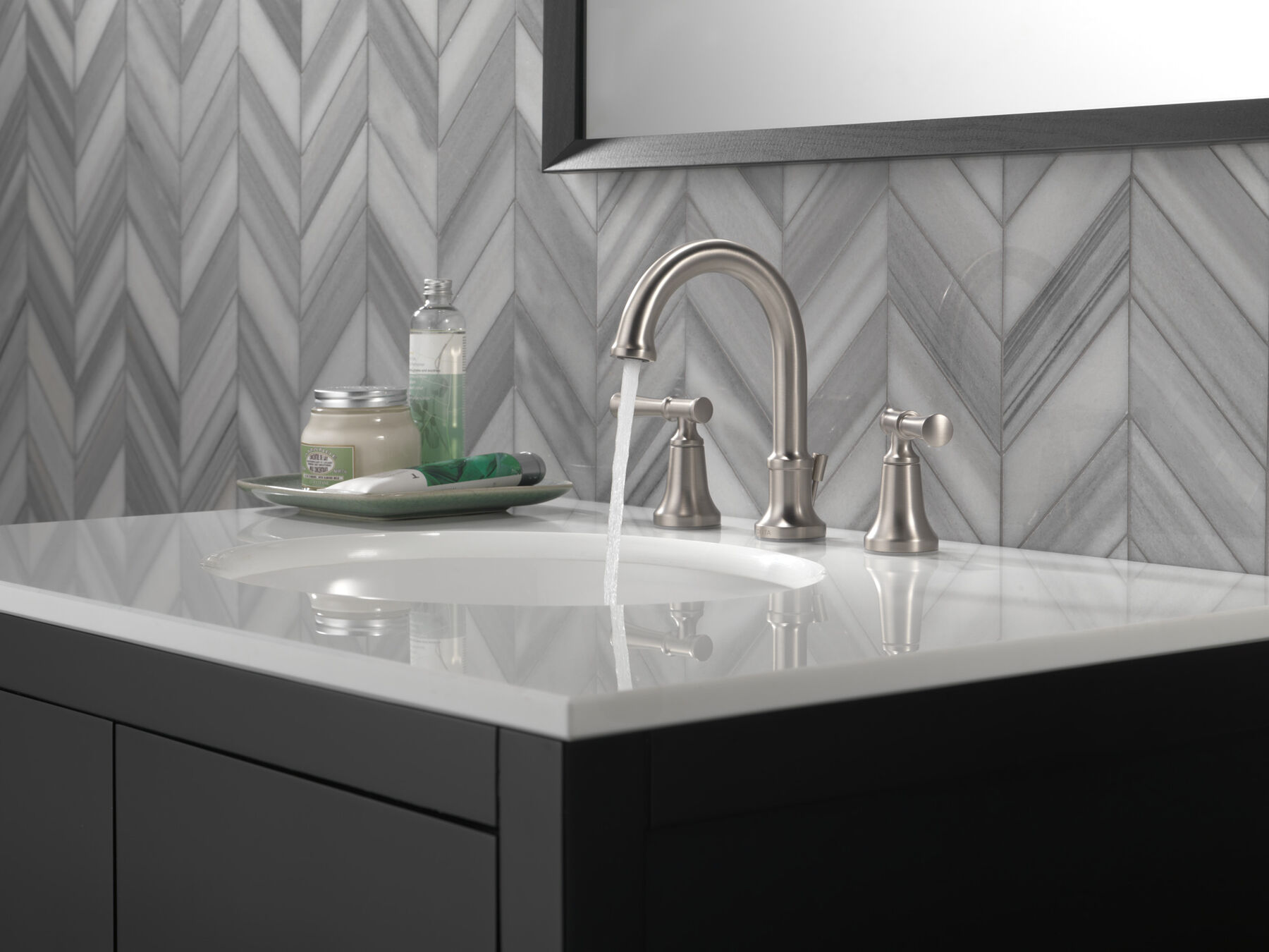 Two Handle Widespread Bathroom Faucet (Recertified), image 3