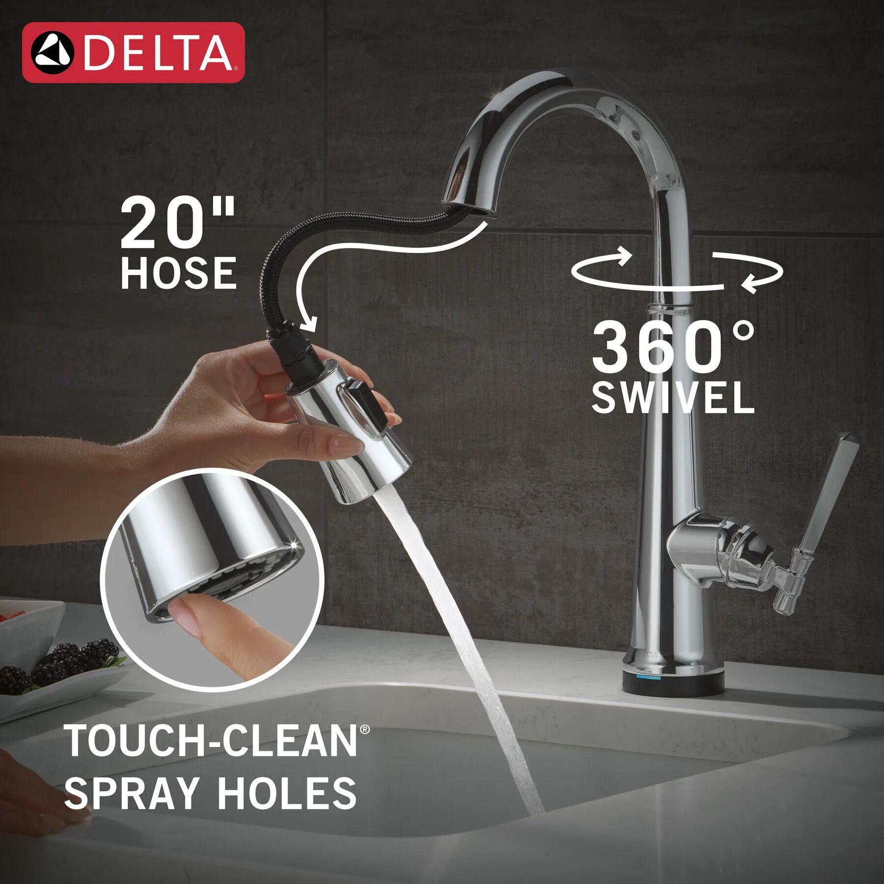 Touch2O&reg; Bar / Prep Faucet with Touchless Technology