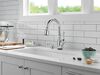 Touch2O with Touchless and VoiceIQ&reg; Technology Single Handle Pull-Down Kitchen Faucet with Soap Dispenser