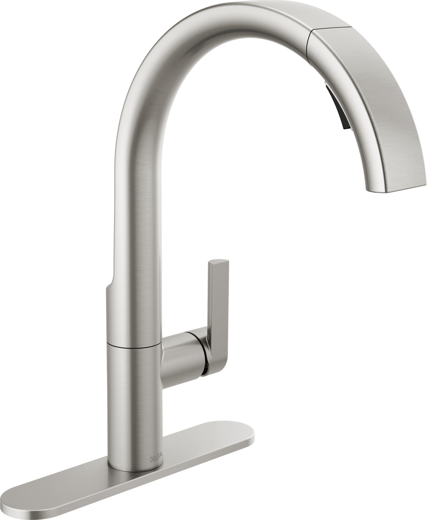 Single-Handle Pull-Down Kitchen Faucet, image 1