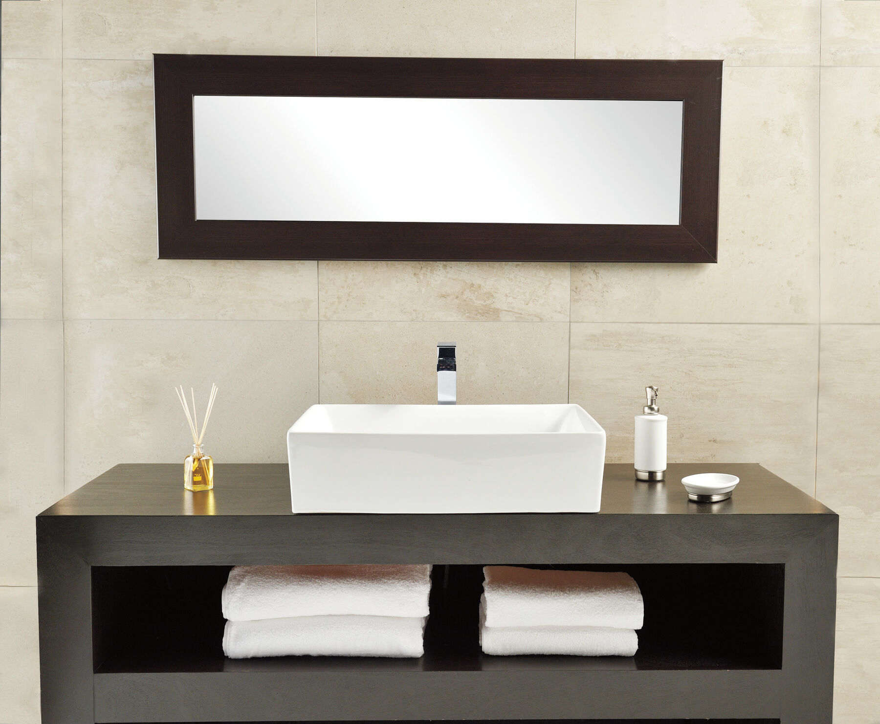 Single Handle Vessel Bathroom Faucet, image 8
