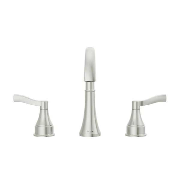 Widespread Lavatory Faucet with 14 Series Tub Shower Trim and Rough Bundle