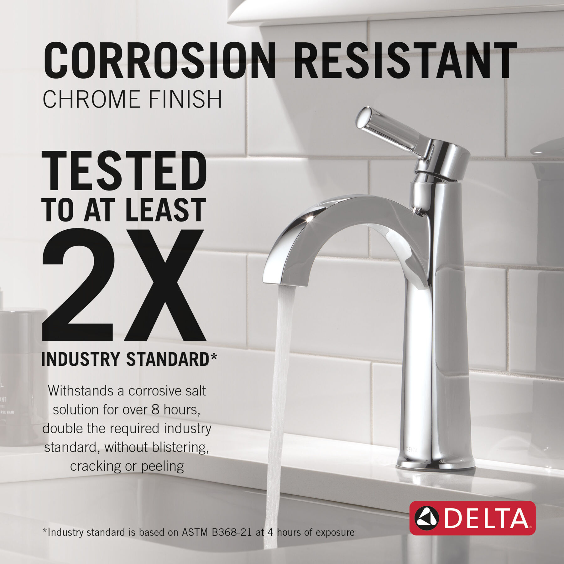 Single Handle Bathroom Faucet, image 2