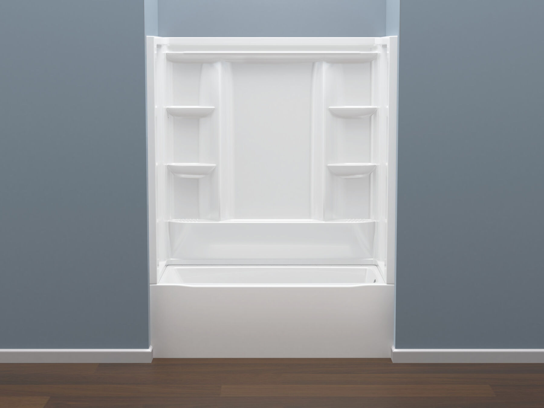 60x30 Alcove Bathtub with Wall Set Bundle - Right Drain, image 3