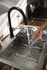 33” Workstation Kitchen Sink Drop-In Top Mount Stainless Steel Single Bowl with WorkFlow™ Ledge and Accessories