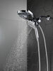 HydroRain® 4-Setting Two-in-One Shower Head (Recertified)