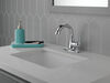 Single Handle Pull-Down Bathroom Faucet