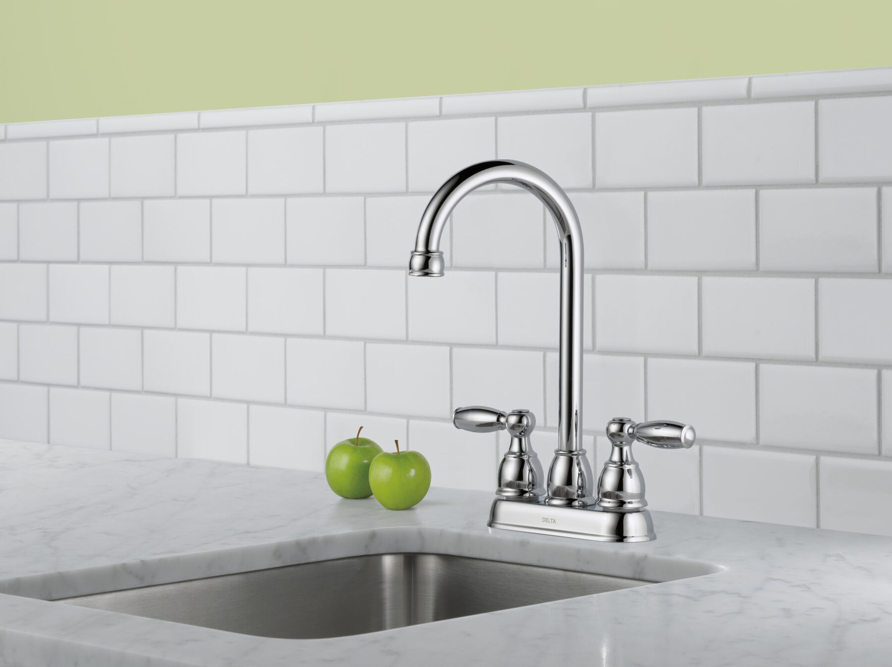 Two Handle Bar / Prep Faucet (Recertified), image 1