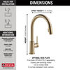 Single Handle Pull-Down Kitchen Faucet (Recertified)