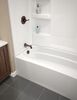 ProCrylic 60 in. x 30 in. Bathtub Surround