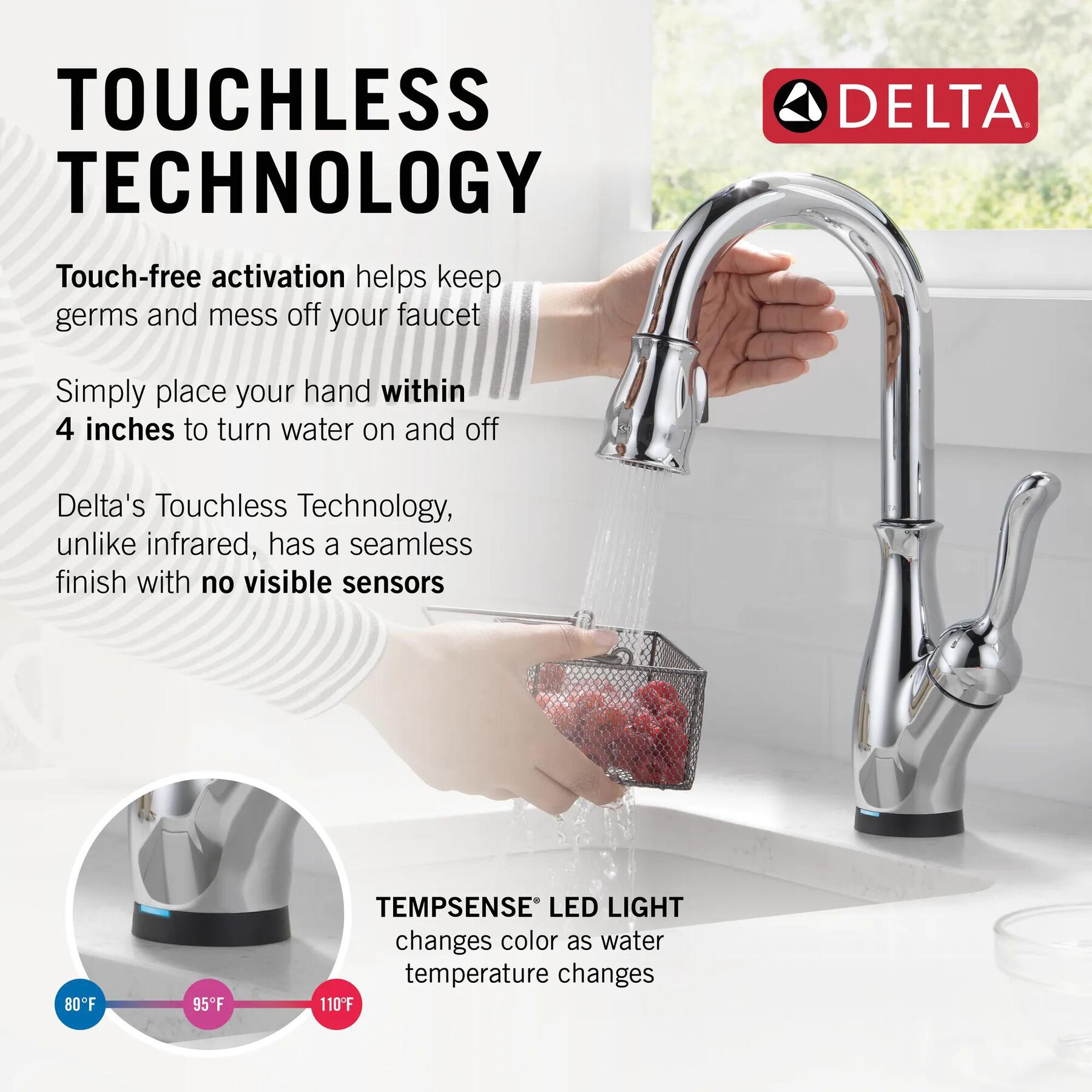 Touch2O&reg; Bar / Prep Faucet with Touchless Technology