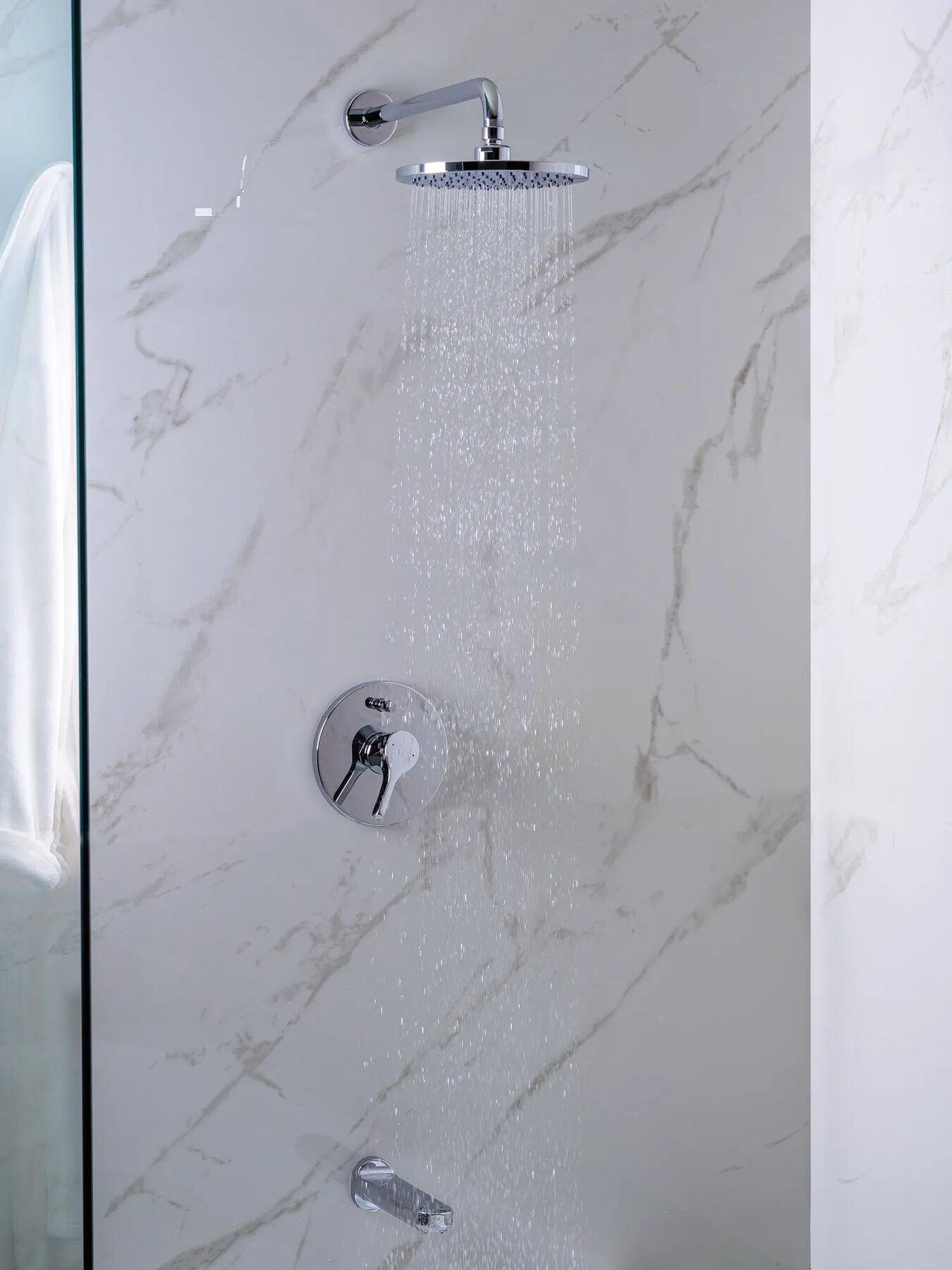 In-Wall Tub and Shower