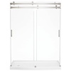 60x32 Alcove Shower Base with Door Bundle - Left Drain Curve