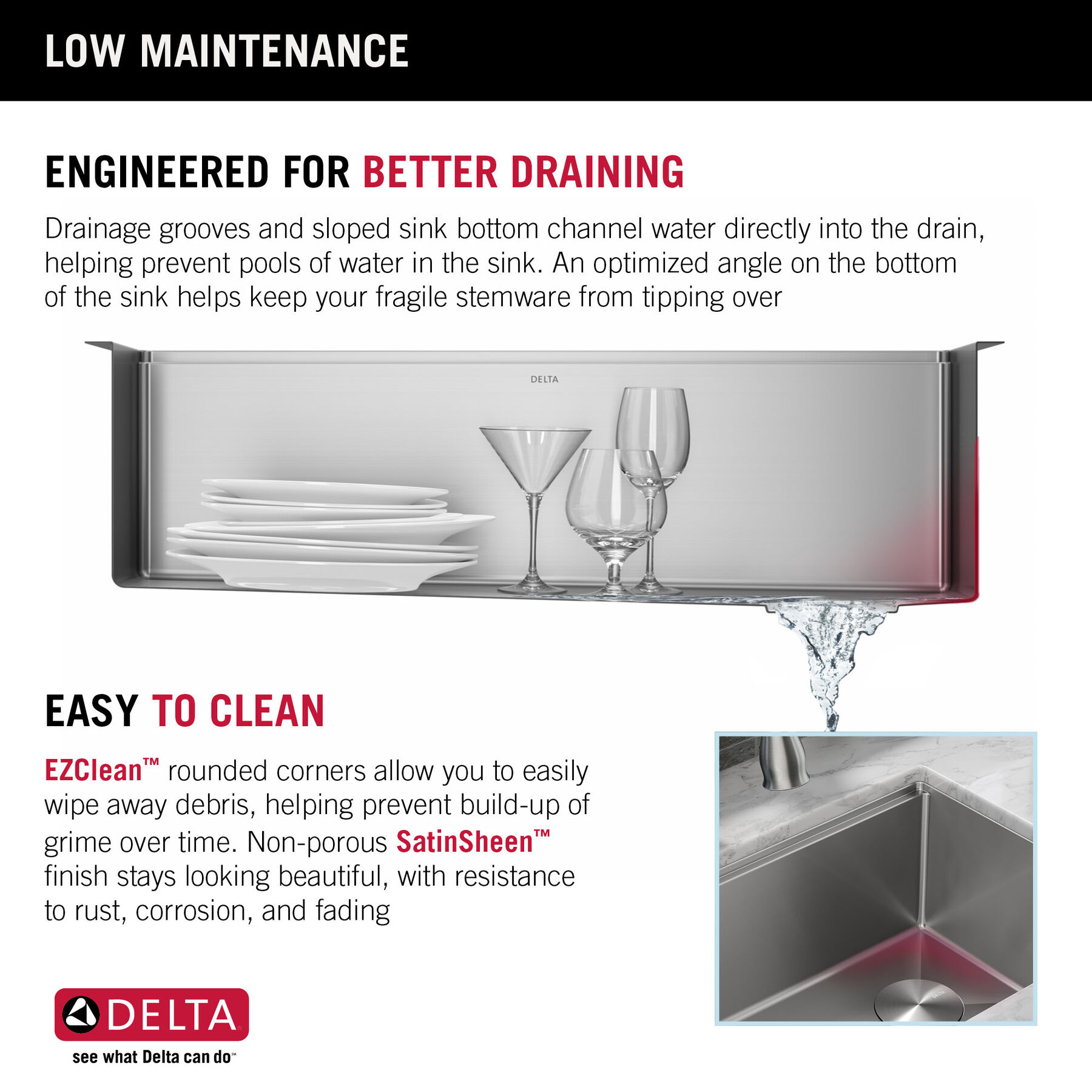 30” Workstation Kitchen Sink Undermount Stainless Steel Single Bowl with WorkFlow™ Ledge and Accessories, image 9