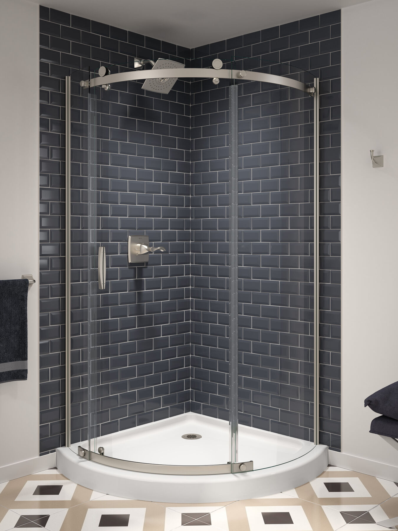 Round Corner Shower Enclosure, image 5