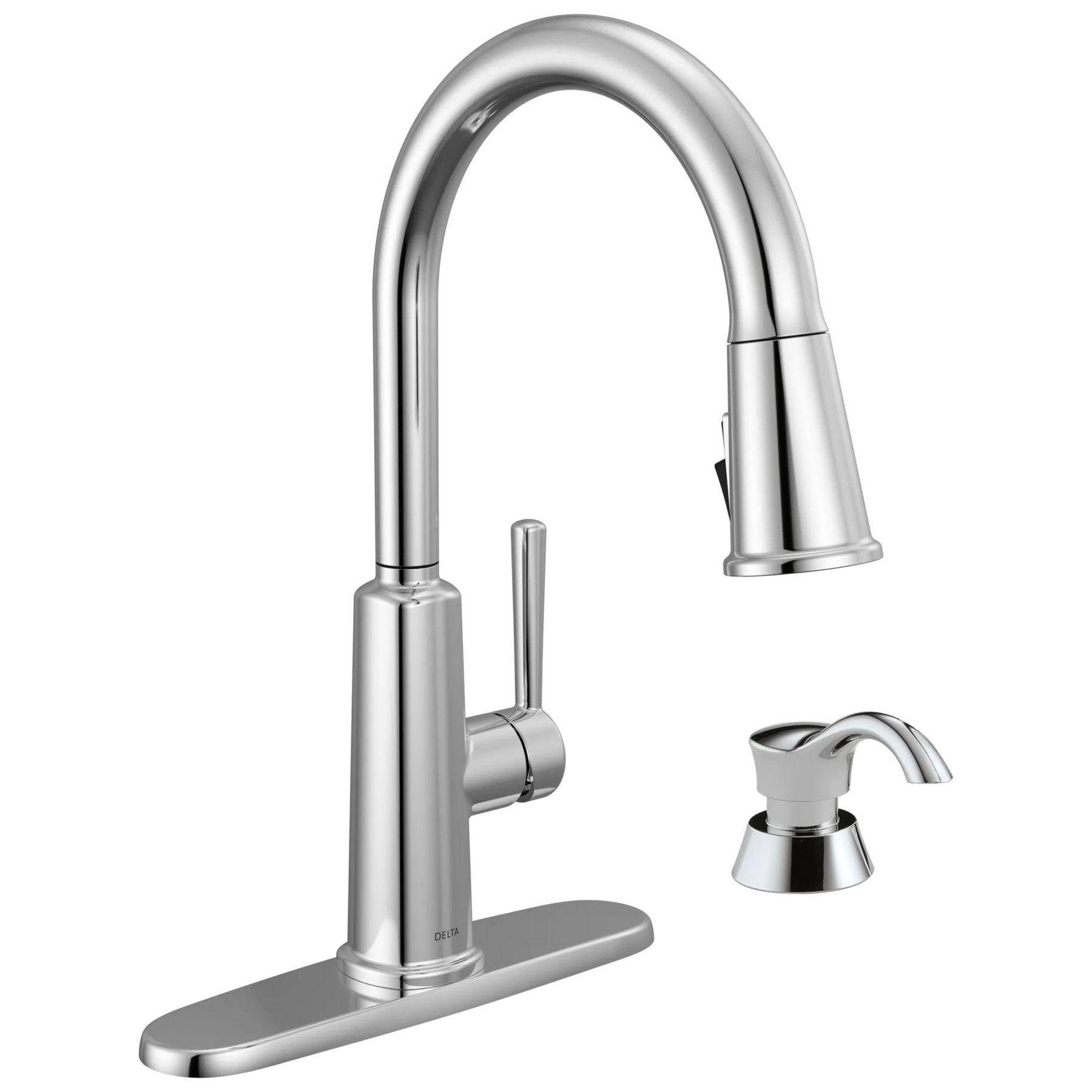 Pull-Down Kitchen 1 Handle with Soap Dispenser Bundle