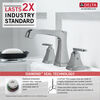 Two Handle Widespread Bathroom Faucet with EZ Anchor®