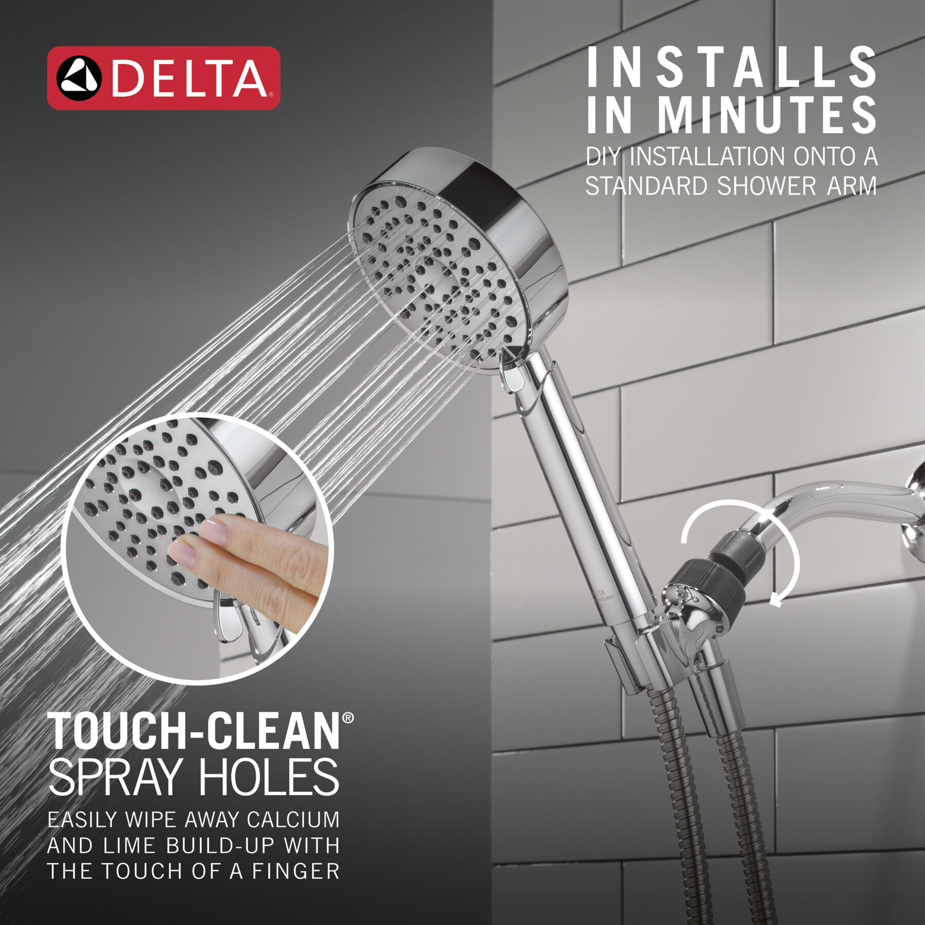 6-Setting Hand Shower, image 3