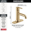 Single Handle Bathroom Faucet (Recertified)