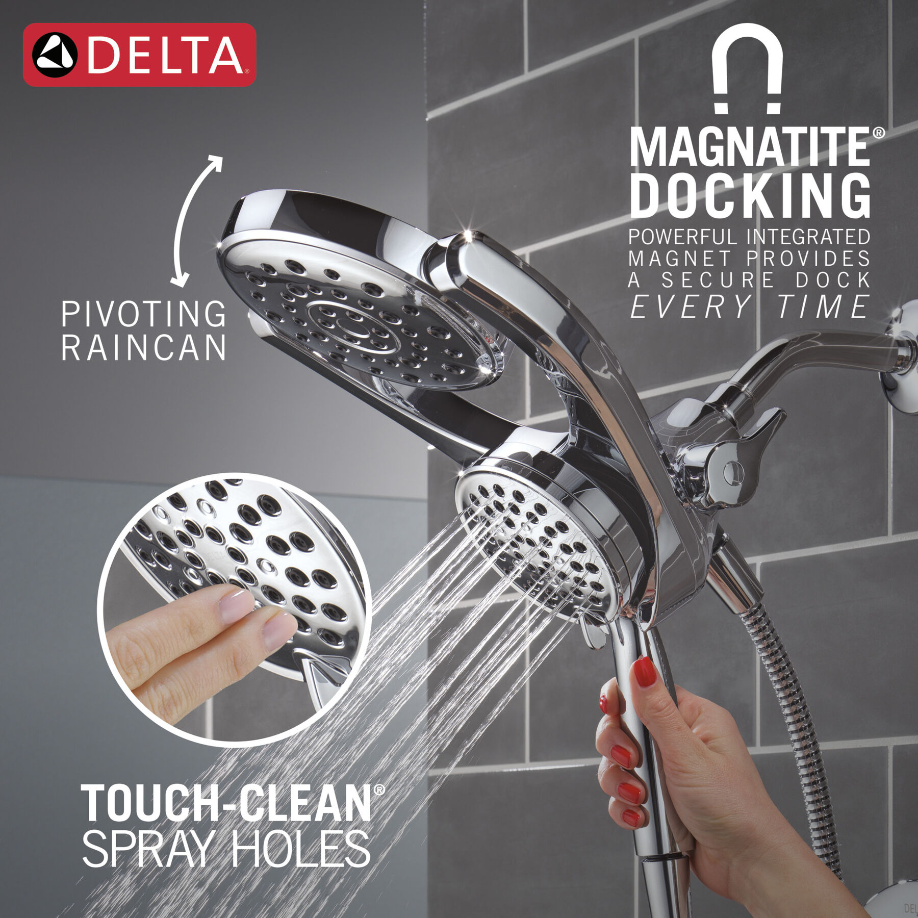 HydroRain® 14 Series Tub and Shower, image 1