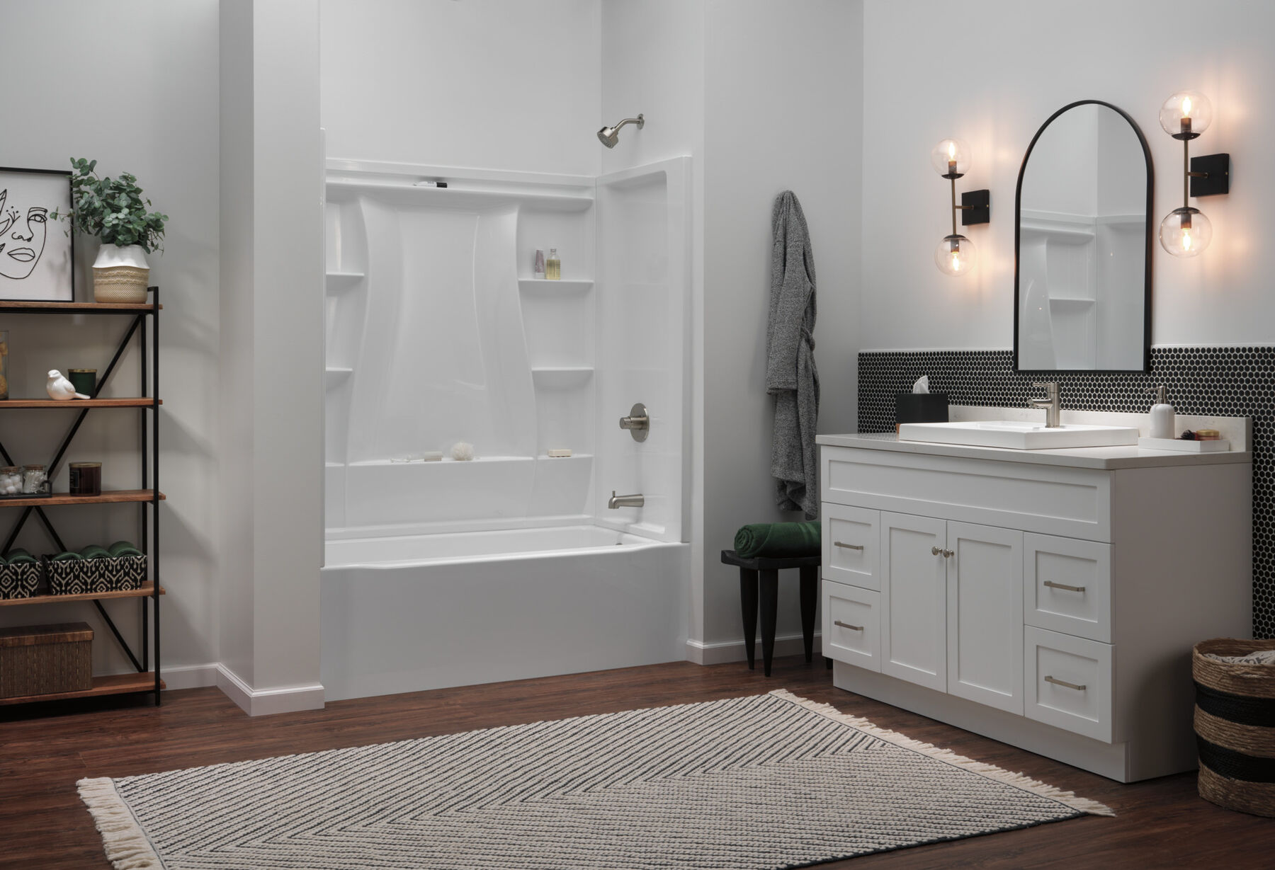 60"x32" Classic 500 Bathtub Wall, image 24
