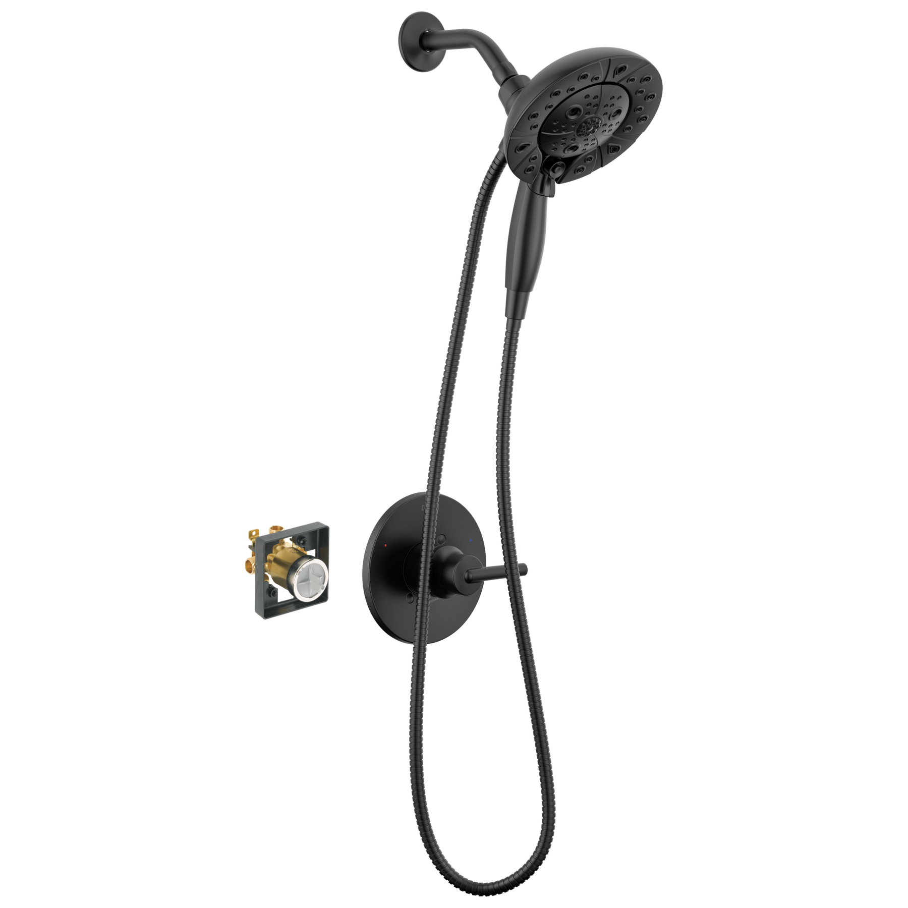 In2ition Shower Trim with High-Flow Rough Bundle - 14 Series