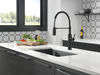 Single-Handle Pull-Down Spring Kitchen Faucet (Recertified)