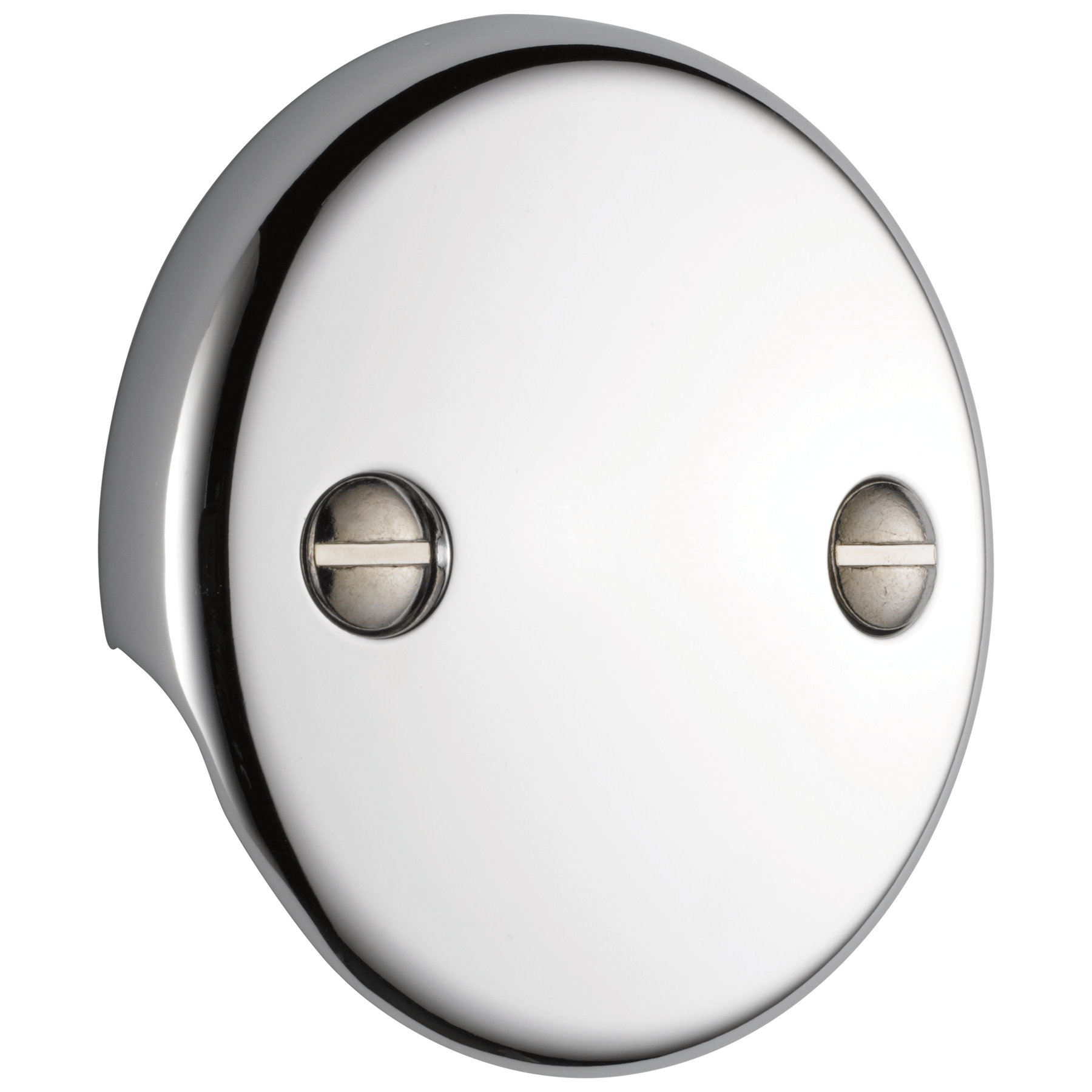Overflow Plate - 2 Hole Tub Drain