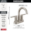 Two Handle Centerset Lavatory Faucet