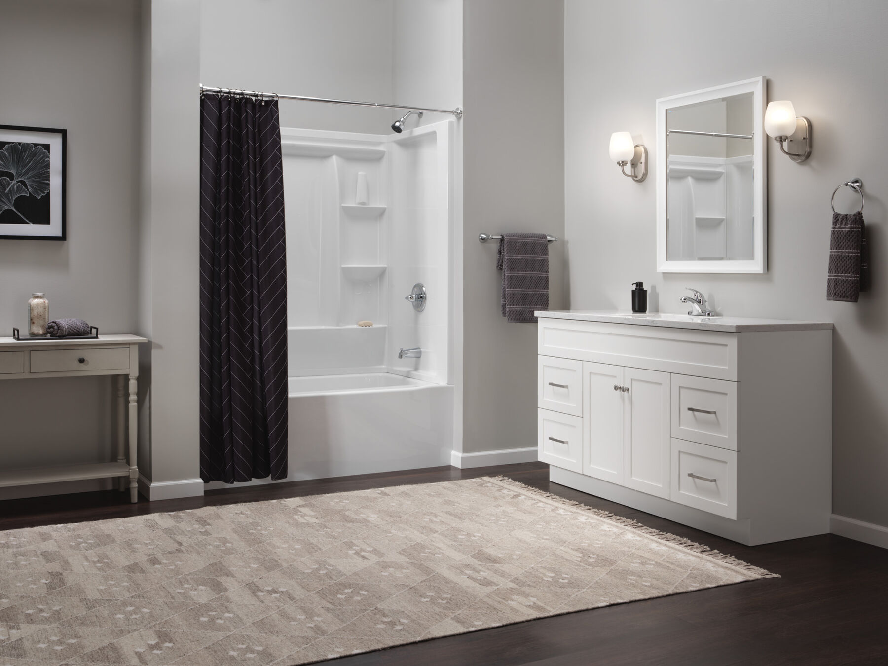 Single Handle Centerset Bathroom Faucet, image 3