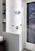 Angular Modern Monitor® 17 Series Valve Trim with 3-Setting Integrated Diverter
