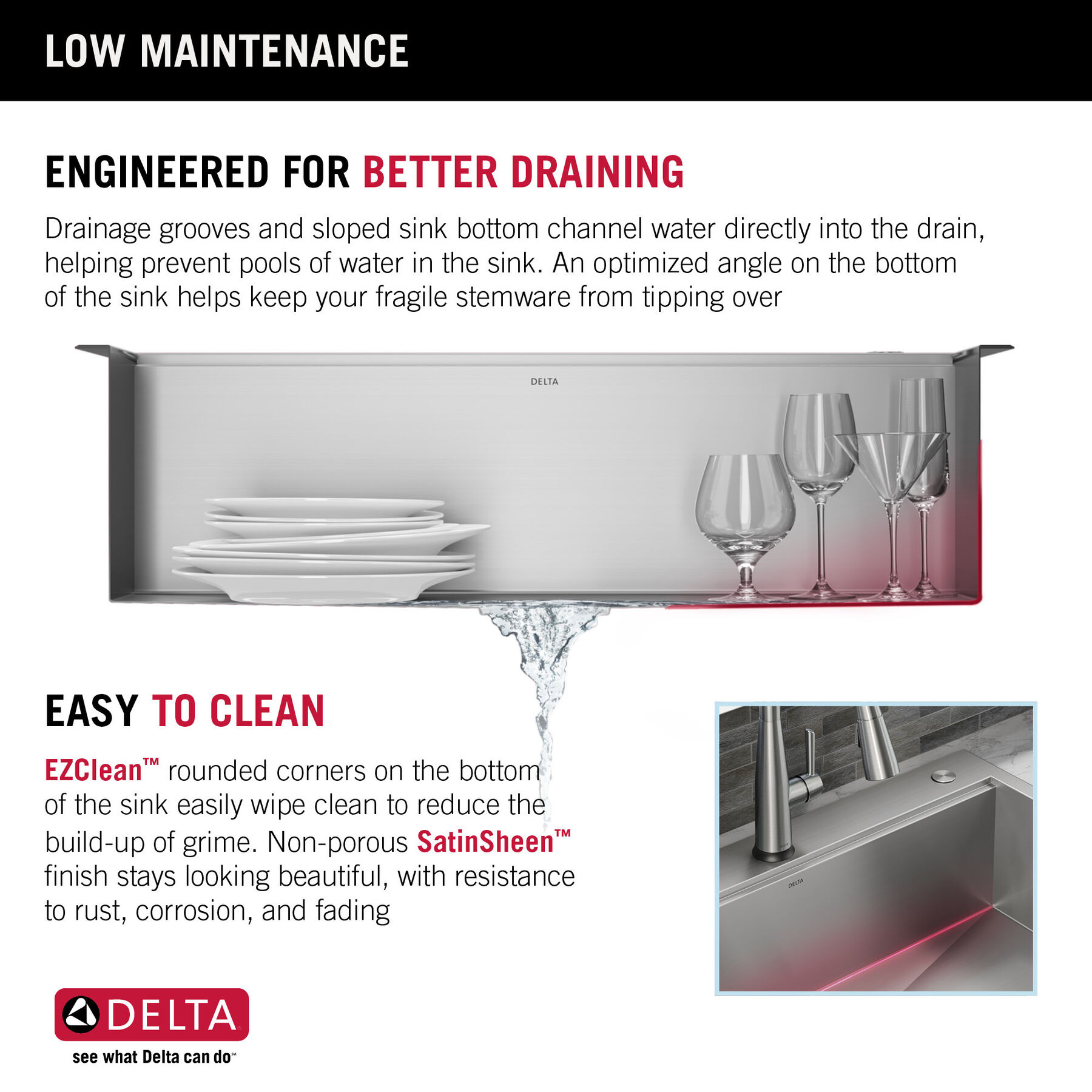 33” Workstation Kitchen Sink Drop-In Top Mount 16 Gauge Stainless Steel Single Bowl with WorkFlow™ Ledge and Accessories, image 7