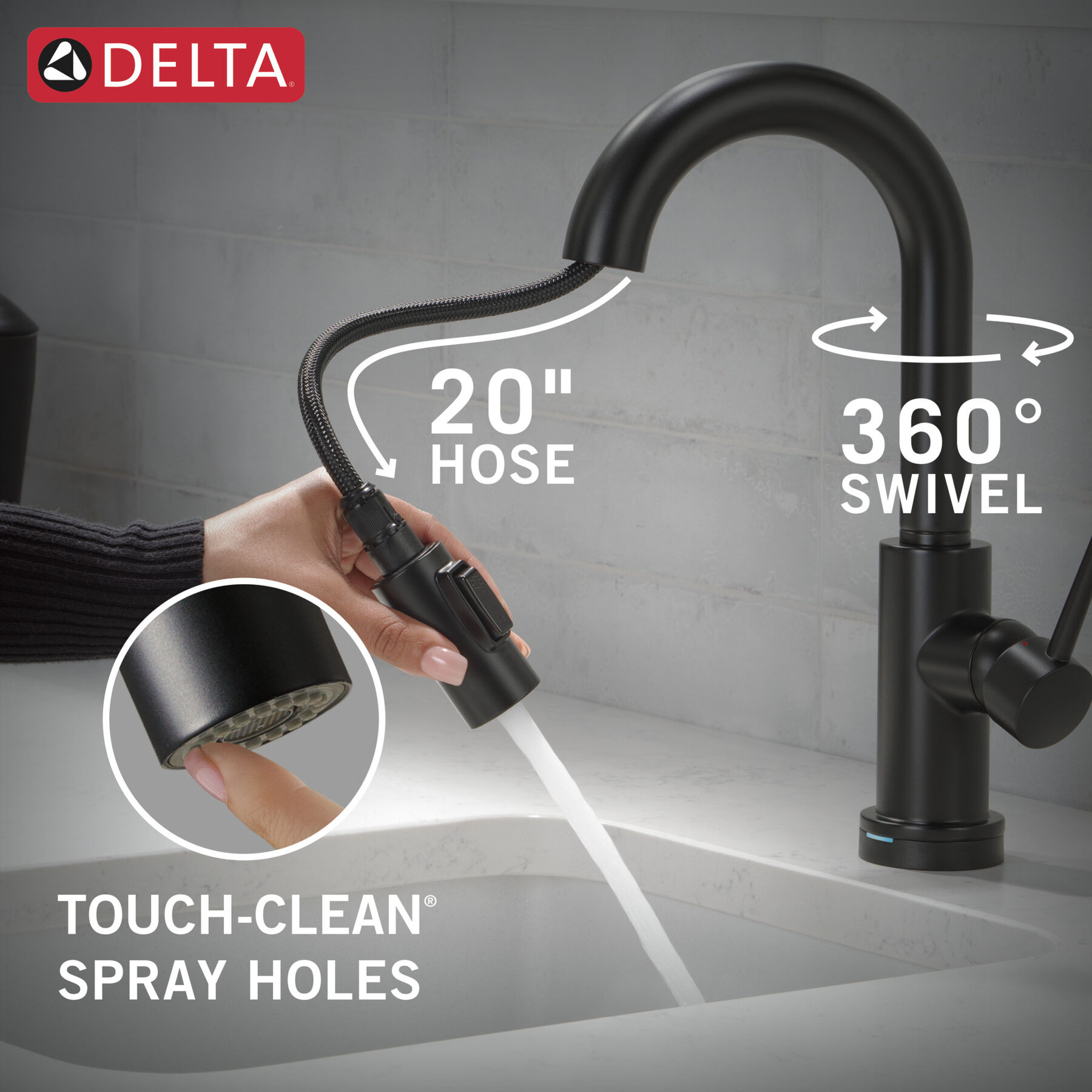 Touch2O® Bar / Prep Faucet with Touchless Technology, image 7