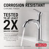 Single Handle Pull-Down Bathroom Faucet