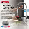 Touch<sub>2</sub>O® Technology Kitchen Faucet with Touchless Technology