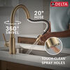 Single Handle Pull-Down Kitchen Faucet