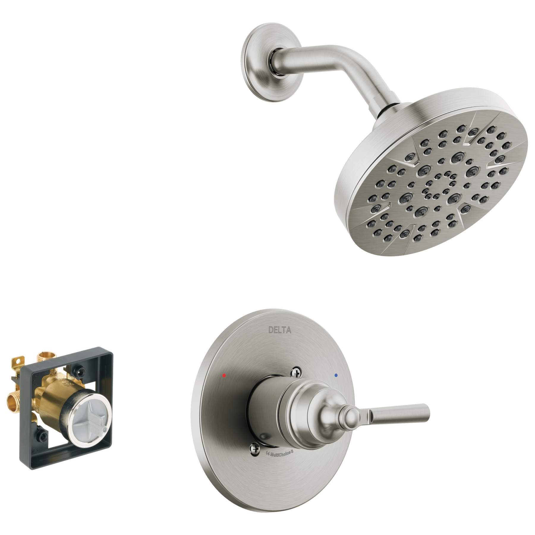 Shower Trim with High-Flow Rough Bundle - 14 Series