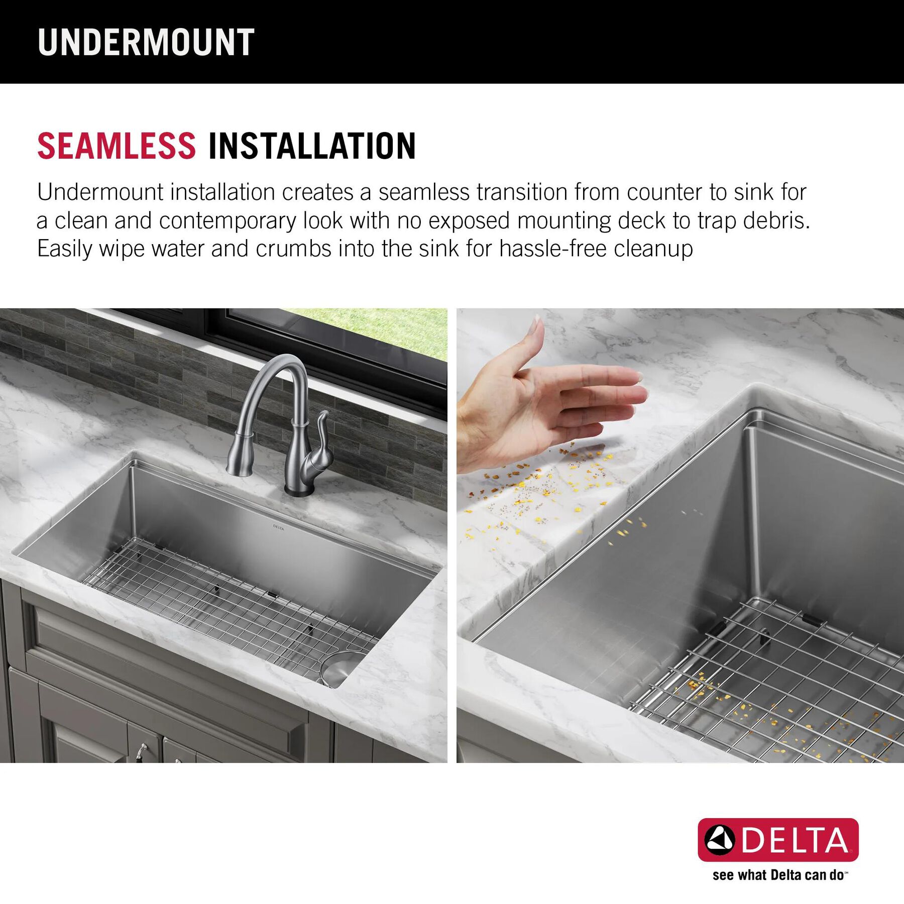 30&rdquo; Workstation Kitchen Sink Undermount Stainless Steel Single Bowl with WorkFlow&trade; Ledge and Accessories