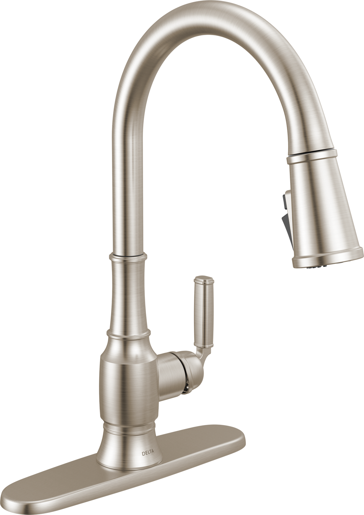 Single Handle Pull-Down Kitchen Faucet, image 1