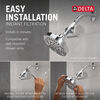 Standard Shower Filter with 6-Setting Showerhead and Mount Bundle