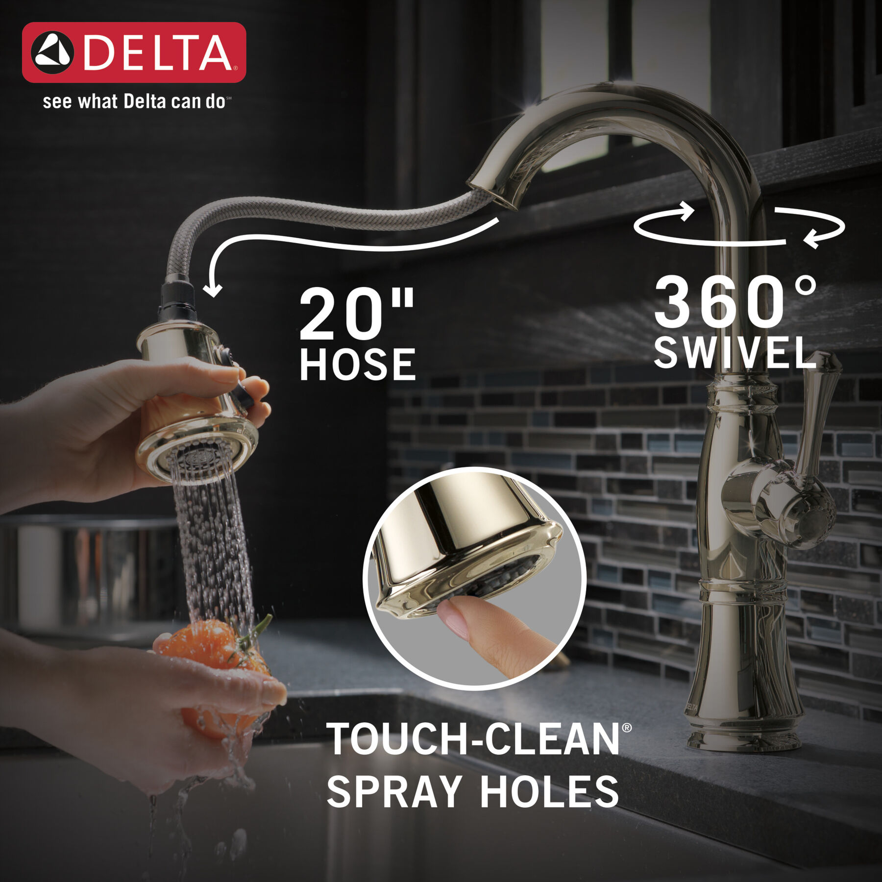Pull-Down Bar/Prep Faucet 1L (Recertified), image 3