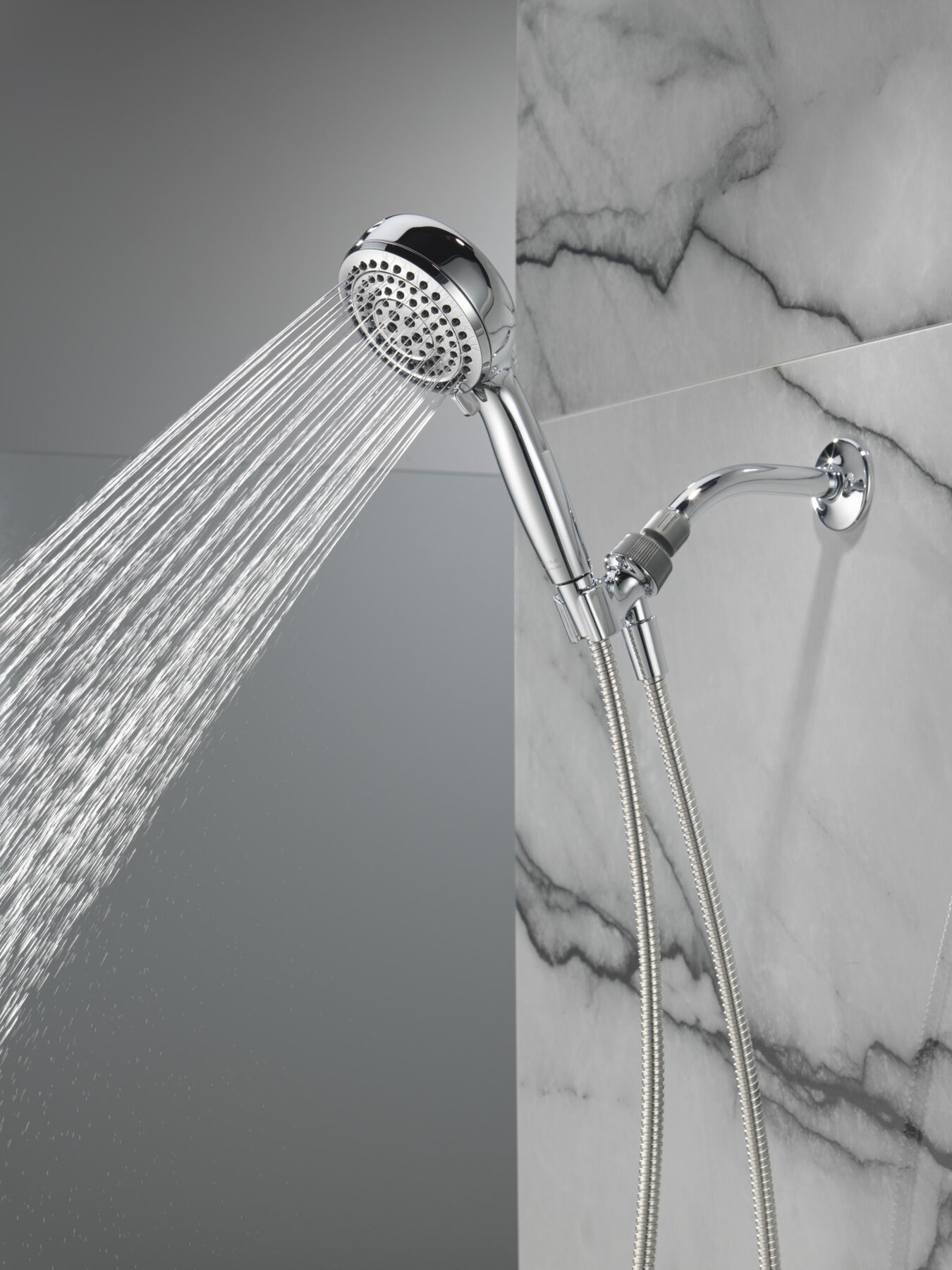 6-Setting Hand Shower with Cleaning Spray, image 8