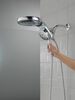 HydroRain® H<sub>2</sub>Okinetic® 5-Setting Two-in-One Shower Head