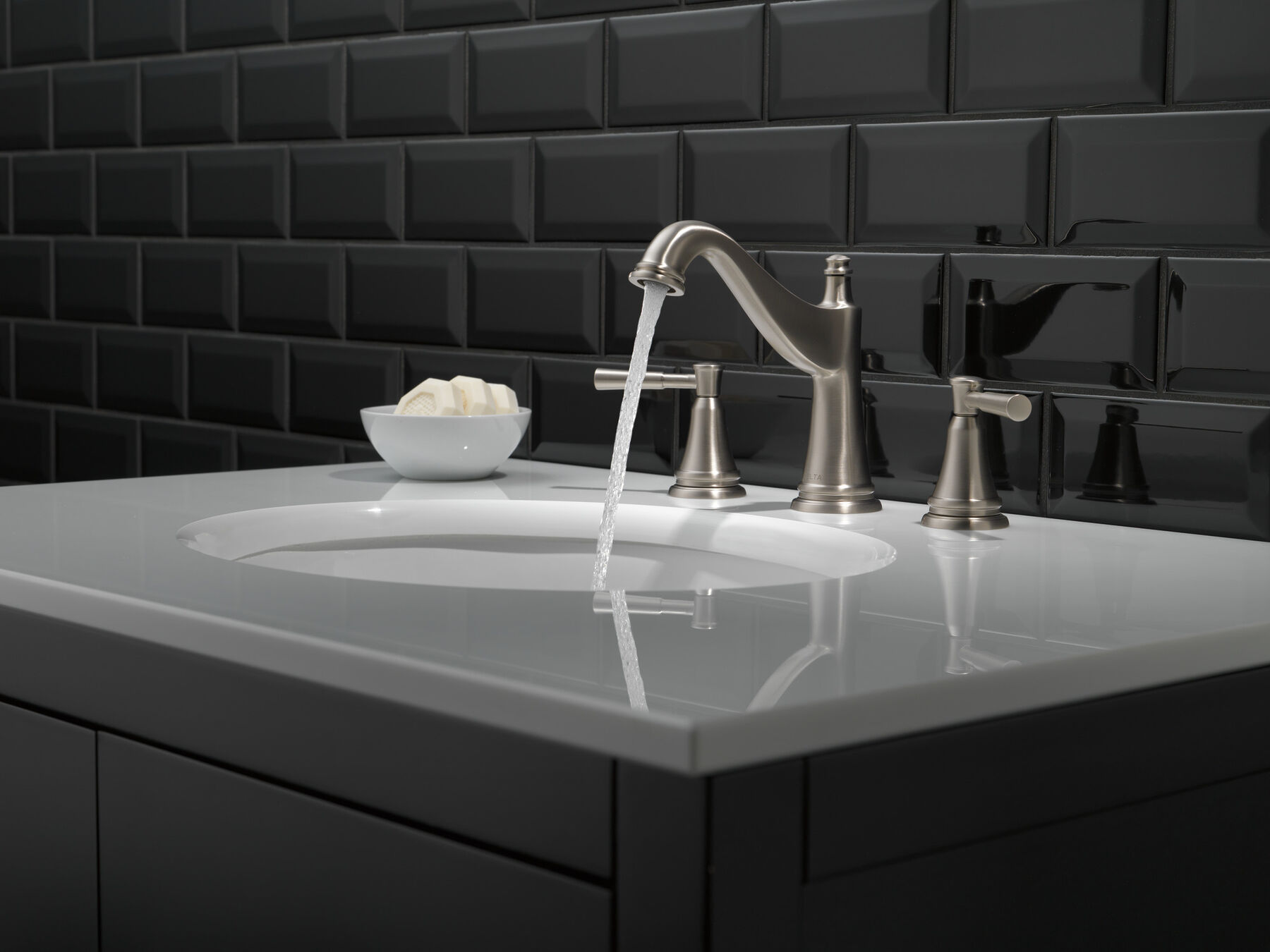 Two Handle Widespread Bathroom Faucet, image 3