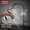 Touch<sub>2</sub>O®  Pull-Down Kitchen w/ShieldSpray 1L (Recertified)